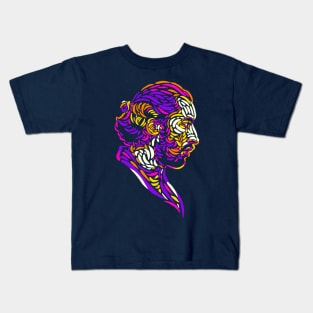 Lomepal abstract portrait Kids T-Shirt